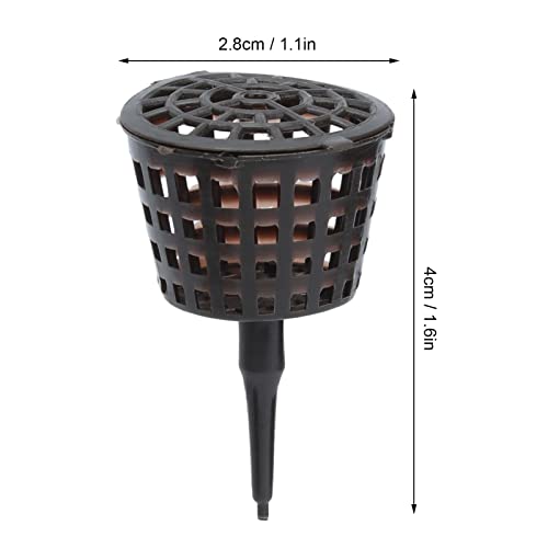 Bonsai Fertilizer Box,Plastic Basket Portable Aquarium with Lid Planting Nutrition Cups Box Succulent Orchid Plant Tool Garden Plastic Plants Mini Containers for Potted Home Balconies