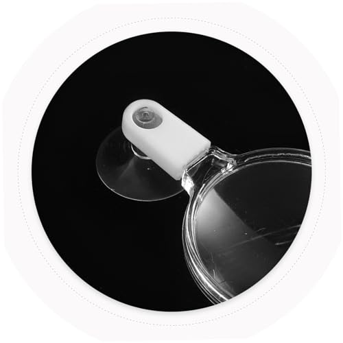 Milisten Magnifier for Fish Tank Observation Cup Aquarium Glass for Plants and Small Animals Easy Installation Design