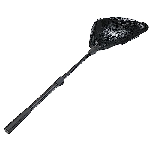 RESTCLOUD Fishing Landing Net with Telescoping Pole Handle, Fishing net Freshwater for Kids Men Women, Extend to 40-63 Inches - style: G: Aircraft-grade Aluminum Handle, 71" Full