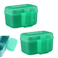 2Pcs Live Baits Container Reliable Portable Breathable Live Bait Bucket Worm Box Fishing Lure Holder for Fishing Activities and Outdoor Recreation