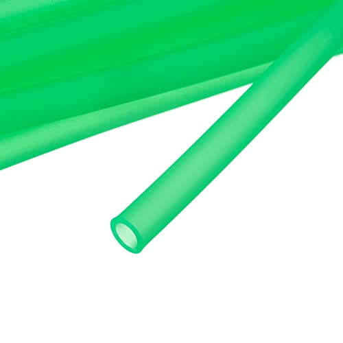 uxcell Aquarium Airline Tubing Hose 5/32" ID 15/64" OD 1Pcs 13.12 Ft Silicone Flexible Airline Tubing for Fish Tank, Terrariums, and Hydroponics, Grass Green - color: Grass Green