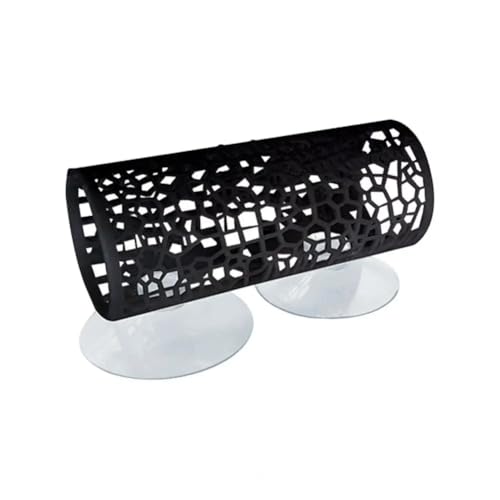 Betta Fish Tunnel Hollow Fish Hideout Cave Resting Tube Betta Hammock Tank Aquarium Decor for Small Shrimp Reptiles