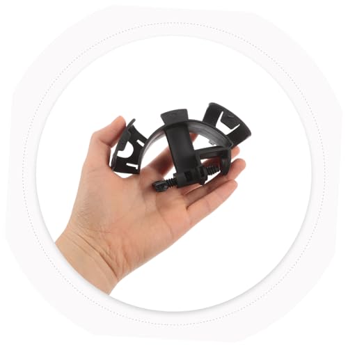 BESTonZON 2pcs Fish Tank Hose Tube Clip Mounting Clamp for Water Pipe Secure Aquarium Hose Holder Easy Installation Plastic Design