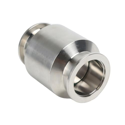 KF-40 Vacuum Pump Check Valve, Stainless Steel 304, Non-Return One Way for Vacuum Pump(KF-40 Flange 55mm)