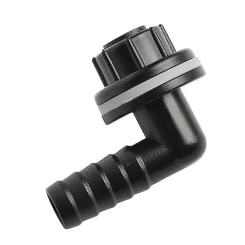 3/8 inch Pagoda-Style Flexible Hose Drain Head for Aquariums, Powerful Connector, Water Tank Outlet