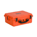 MEIJIA Portable All Weather Waterproof Protective Hard Case,Compact Camera Case with Customizable Fit Foam,Fit Use of Drones,Camera,Equipments, 20.62 x16.85x8.11inches(Orange) - color: Orange