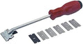 Lisle 52000 Razor Blade Scraper,Red,(Pack of 6) - size: One Size (Pack of 6)
