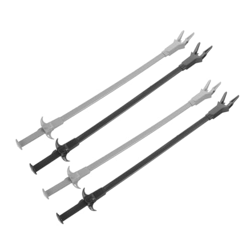 4pcs Long Aquarium Tweezers Fish Tank Tools for Planting Feeding Cleaning Precision Aquascaping Tweezers Convenient Aquarium Tongs for Aquatic Plants