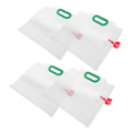4pcs Live Fish Transport Bag: With Oxygen Preservation Transparent And Sealable Design For Fish Fry Shipping Ideal For Aquaculture