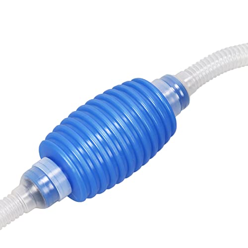 Aquarium Siphon, Fish Tank Water Change Cleaning Tool, Fish Tank Siphon, Aquarium Vacuum, A Hand Syphon Pump to Drain Cleaning Tool, Gravel Cleaner for Fish Tank