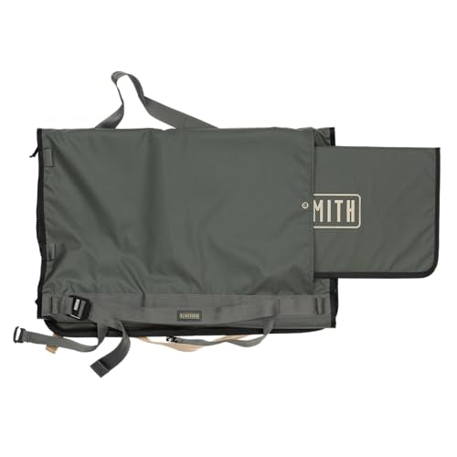 RiverSmith Fly Fishing Wader & Boot Bag – Gear-Roll Wader Bag with Changing Mat, Waterproof Pocket, Rod & Net Storage – Fly Fishing Gear Organizer – Shadow Kelp - color: Shadow Kelp