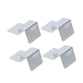 MERRYHAPY 4pcs Lid Support Racks for Fish Tanks Practical Aquarium Cover Clips for Heat Preservation Compatible Turtle and Pet Glass Tanks Elegant Design for Various Aquariums