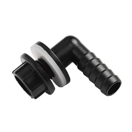 3/8 inch Pagoda-Style Flexible Hose Drain Head for Aquariums, Powerful Connector, Water Tank Outlet