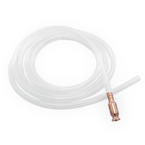Shaker Siphon Hose for Gasoline, Gasoline Fuel Transfer Pump, Hand Pump Self Priming, 10Ft, 1/2'' Copper Valve Siphon Hose, for Gas Diesel Oil Liquid Water(3 m) - size: 3 m