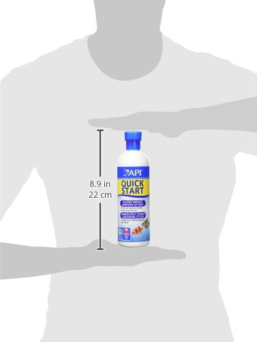API QUICK START Freshwater and Saltwater Aquarium Nitrifying Bacteria 16-Ounce Bottle - size: 16-Ounce