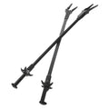 INOOMP 2pcs Aquatic Plant Tongs Extra Long Tweezers for Aquarium Maintenance Plastic Cleaning Tools for Fish Tank Plants