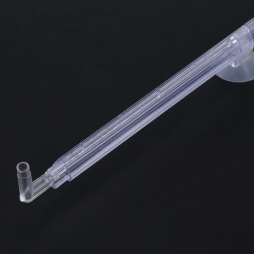 6 Pcs 4.13 Inch Aquarium Air Stone Bubble Bar Transparent Plastic Diffuser with Suction Cups for Fish Tank Oxygenation