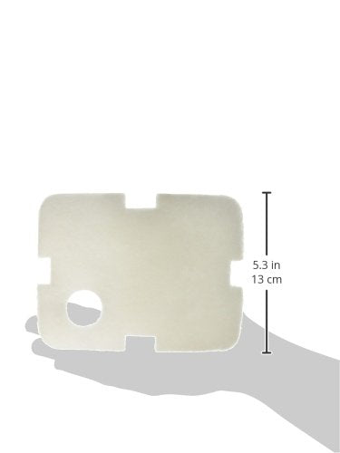 Penn-Plax Cascade Bio-Floss Replacement Poly Fiber Floss Pads for Cascade 500 Canister Aquarium Filters – 6 Pack, White - style: Cascade 500 Canister Filters
