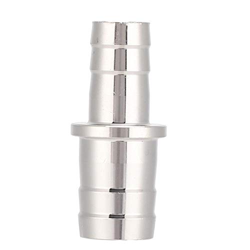 Aquarium Hose Adapter, Stainless Steel Fish Water Pipe Adapter Converter Aquarium Tubing Pipe Connector Hose Joint Fittings(12mm to 16mm)