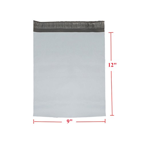 9527 Product Poly Mailers 9x12 Envelopes Shipping Bags Self Sealing, 1000 Bags - color: White, size: 9"x12"|1000Pcs
