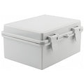 Sunnyglade ABS Plastic Dustproof Waterproof IP65 Junction Box Universal Durable Electrical Project Enclosure with Lock (6.7"x8.7"x4.3") - size: 6.7"x8.7"x4.3"