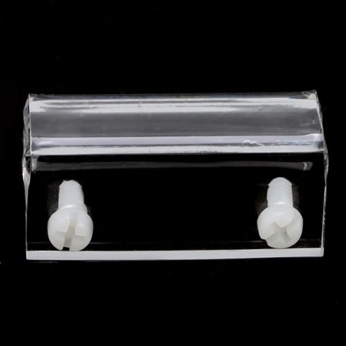 4Pcs Aquarium Lid Clips for 6-12mm Glass, Rimless Aquarium Acrylic Fish Tank Cover Clip Glass Cover Holder Aquarium Fish Tank Cover Support Clamp Accessory