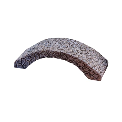Miniature Arch Bridge Figurine Flower Pot Decor Dollhouse Ornament Micro Landscape Decor Small Statue Aquarium Decoration, Without Railings - size: without Railings
