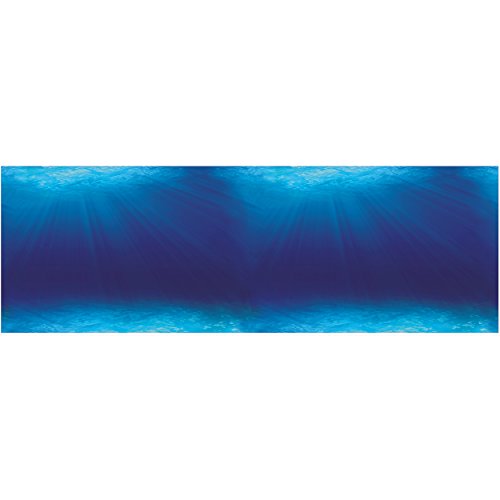 Vepotek Aquarium Background Deep Seabed/Coral Rock Double sides (Deep Seabed/Coral Rock, 24WX24H)