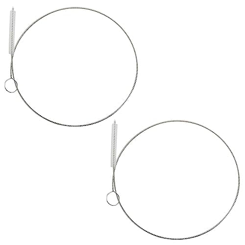 Feeding Tube Brushes TAODAN 2pcs Cleaning Brushes Suitable for Cleaning Feeding Tubes and Racking Lines (0.39 Inch Diameter)