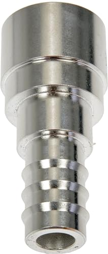 Dorman 800-917HP Metal Heater Hose Connector - 3/4 in. Tube x 3/4 in. Hose Compatible with Select Models (OE FIX) - size: 0.885 inches