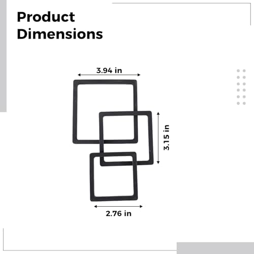 Square Floating Fish Feeding Ring Set, Aquarium Decoration with 3 Sizes, Duckweed Control Interception Tool, Prevents Food Spread, Ancient Fish Farming, Suitable for Guppies, with Spoon