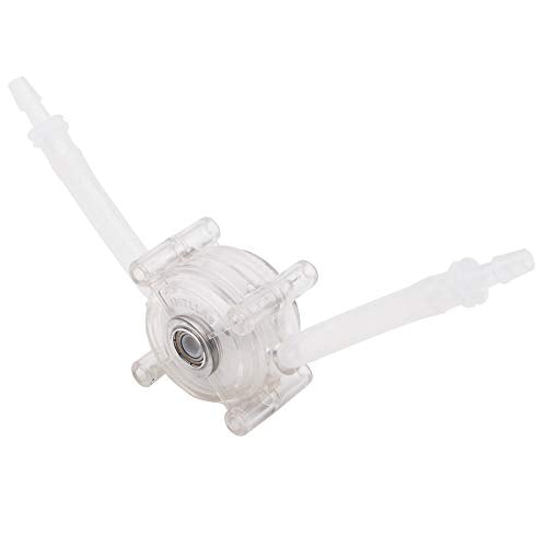 INTLLAB 12V DC DIY Peristaltic Liquid Pump Dosing Pump for Aquarium Lab Analytical 170~460mL/min - size: 170~460mL/min