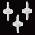 One Way Check Valve, 1/4"(6MM) Hose Barb Non Return Ozone Resistance Plastic Valve for Water Fuel Oil Air Gas (Pack of 3) - size: 1/4 Inch, style: 3 Pcs