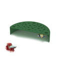WishLotus Shrimp Hides for Aquarium, Shrimp Cave with Holes, ShrimpHide for Aquarium Fish Tanks ShrimpPonds Breeding Tanks, Hideout for Small One (Green) - color: Green