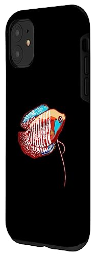 iPhone 11 Dwarf Gourami Aquarium Design for Fishkeeping Fans Case