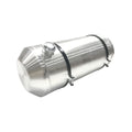 JSD 14.5 Gallons 12"x30" Aluminum Spun Round Gas Tank Fuel Cell Tank End Fill 3/8" NPT Outlet -Off-road, mini bike,go kart - size: 12" x 30"
