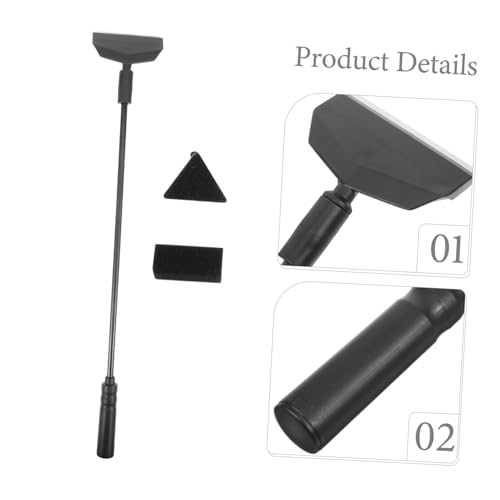 Toddmomy 1 Set Aquarium Tool Scraper Brush for Fish Tank Maintenance Ergonomic Handle Efficient for Home Aquariums and Aquascaping Supplies