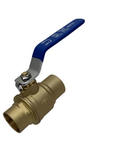 XFITTING 1 Inch Sweat Ball Valve, 10 Pieces - size: 1" Sweat