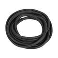 AQUANEAT 8 Feet Aquarium Airline Tubing, Standard 3/16” Black Tube for Fish Tank Air Pump Flexible Hose for Hydroponics and Ponds - size: 8 Feet