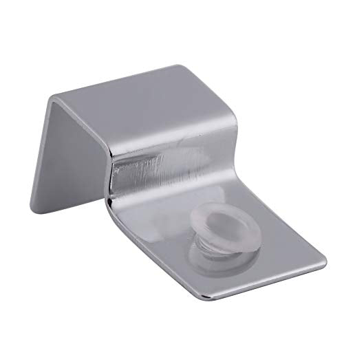 Fdit Pack of 4 Stainless Steel Aquarium Fish Glass Cover Clip Support Holder for Protecting(8mm)