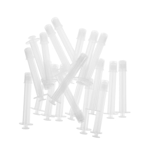 Unomor 20pcs Animal Feeding Tube Applicators Precision Dosing Device for Cat Dog Use