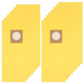 15 Packs AH10243 Disposable Vacuum Bag Replacement for Hoover Commercial CU2 Vacuum Cleaner CH54013 CH54015 CH54113 CH54115 Replace Part AH10243, Yellow - color: Yellow