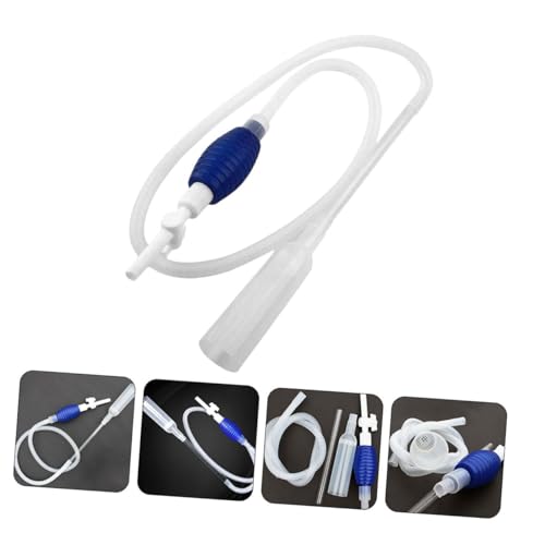 HOMSFOU Fish Tank Water Changer Manual Siphon Cleaner Vacuum Gravel Tool Medium Size for Aquarium Maintenance and Fish Tank Cleaning