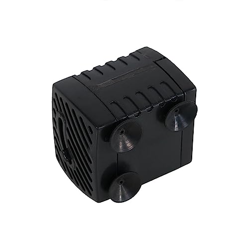 Sunnydaze 40 GPH Submersible Water Pump – 12V Small Fountain Pump with Adjustable Flow, 6-Color LED Light & Transformer for Fountains, Bird Baths, Aquariums - style: Multicolor Light