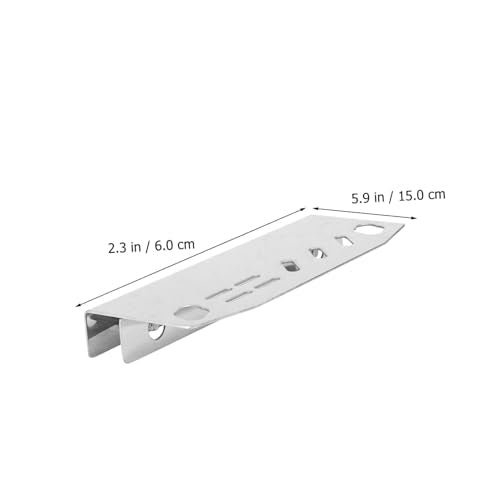 Yardwe 1Pc Aquarium Tool Holder for Fish Tank Cleaning Storage Rack for Scissors Tweezers and Scrapers Lightweight and Easy to Install