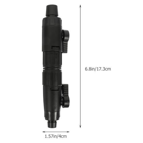 TOYANDONA Aquarium Hose Valves Water Flow Control Tool 3/4 Inch Quick Connector Adapter for Fish Tank Filter Inlet Outlet Aquarium Supply