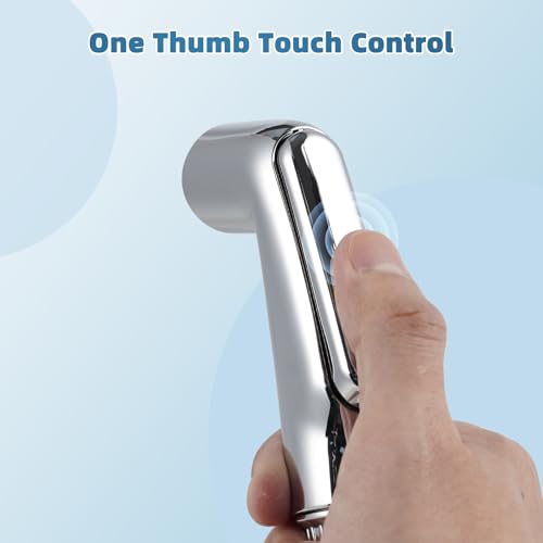 Hygie Rinse Universal Fit Kitchen Sink Spray Attachment, Kitchen Sink Side Sprayer Head Compatible with Delta, Moen, Kohler and Other OEM Brands Spray Head, Chrome - color: Chrome, style: Nozzle Head Only