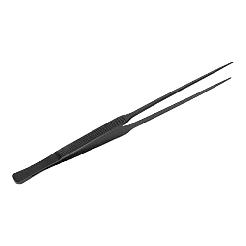 Stainless Steel Aquarium Tweezers, Aquarium Tools Kit, Aquarium Aquascaping Tool, Long Handle Fish Forceps, Aquarium Maintenance Tool for Fish Tank Plants Gravel Corals