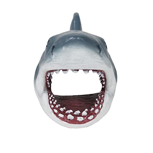Penn-Plax Jaws Officially Licensed Aquarium Decoration – Shark Swim-Through – Safe for Freshwater and Saltwater Fish Tanks – Small - style: Shark Swim-Through