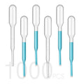 0.2ML Pipettes Dropper 1000PCS, Disposable Plastic Transfer Pipettes for Accurate Liquid Transfer, Perfect for Essential Oils, Resin, DIY Art, Lab Scientific Experiments, Science Class - size: 0.2ml-1000PCS
